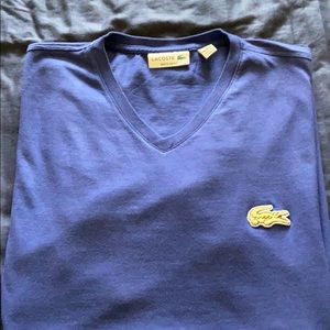 Blue large Lacoste T-shirt